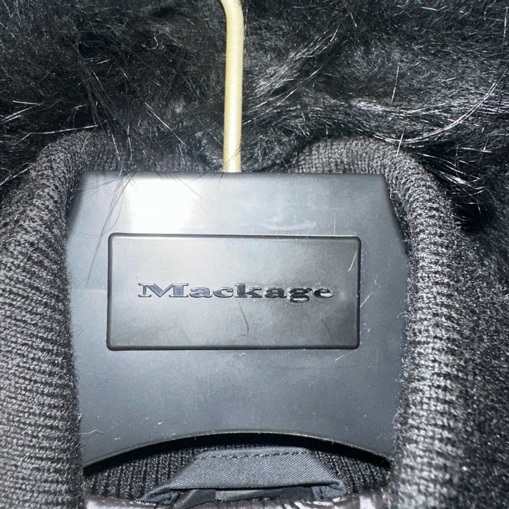 Black Authentic Mackage Winter Jacket - image 3
